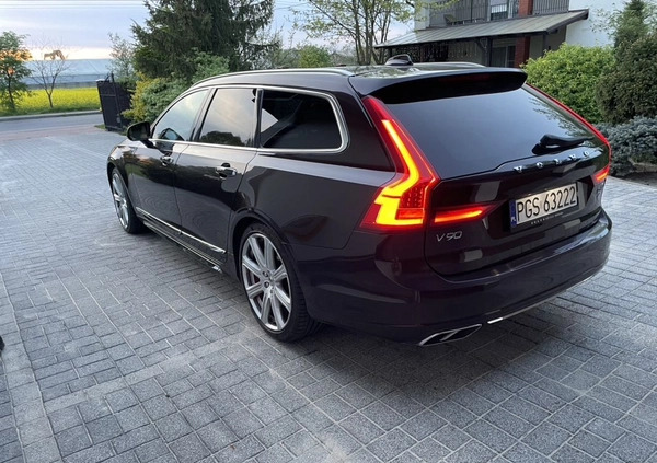 Volvo V90 cena 129000 przebieg: 119797, rok produkcji 2017 z Lwówek małe 352